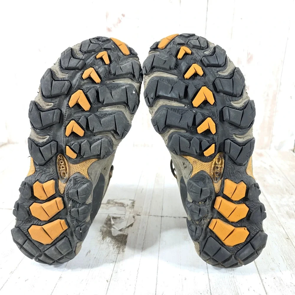 Oboz Bridger Mid B-DRY Waterproof Hiking Boots Mens 8 Brown GW22101SU0421M